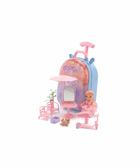 PRINCESS LOVE 3 IN 1 Backpack & Amusement Park Playset