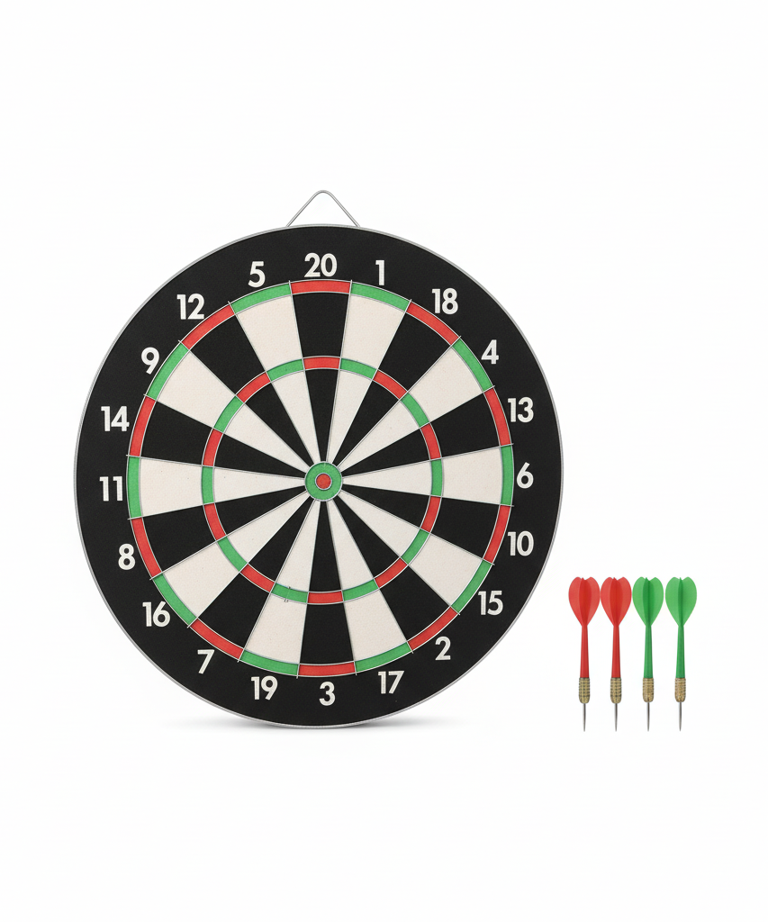 PROFESSIONAL & LEISURE DART BOARD