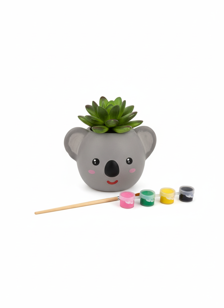 Paint Your Own Koala Garden Pot