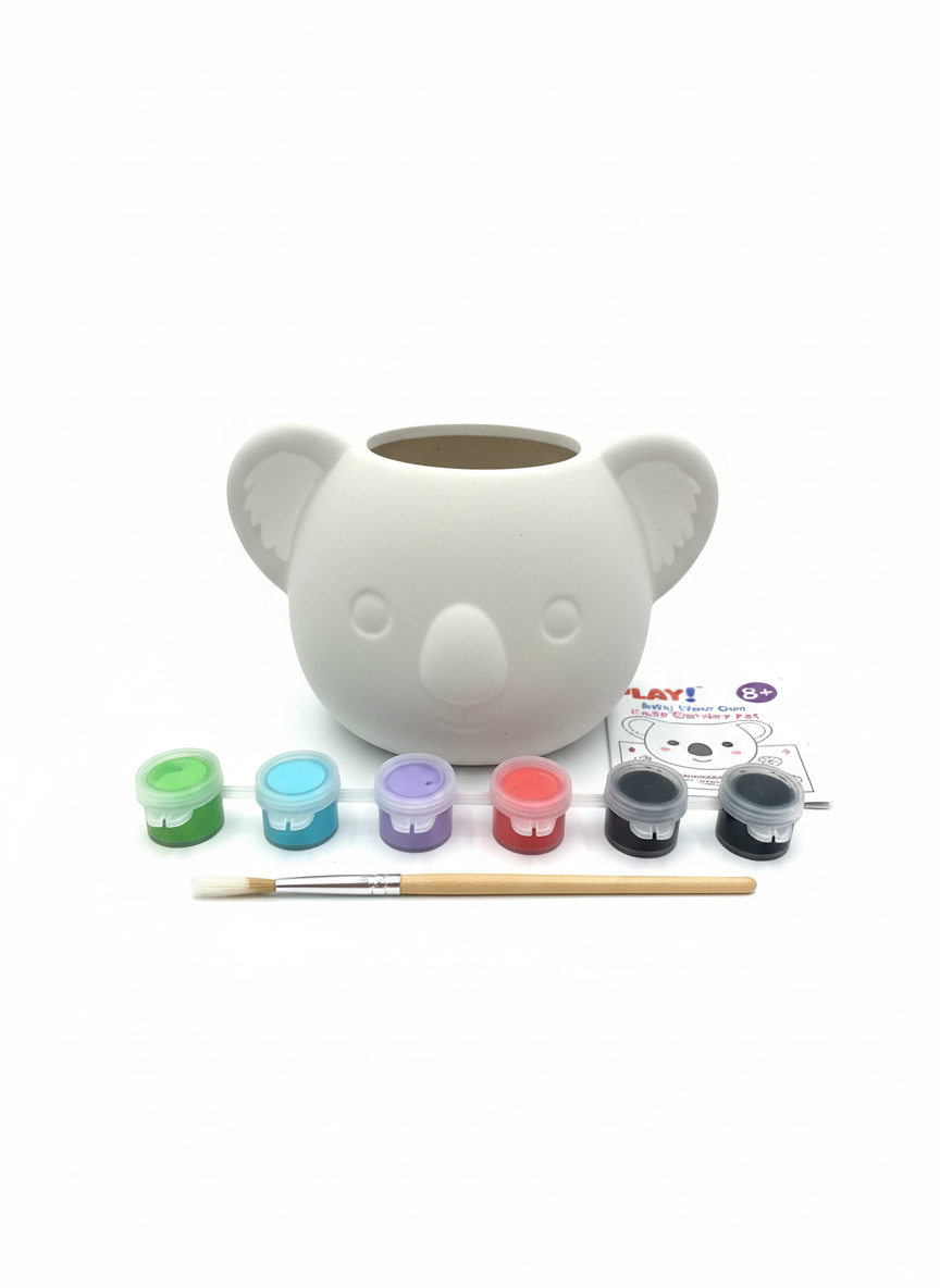 Paint Your Own Koala Garden Pot