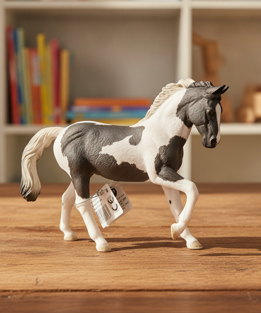 Paintblood Stallion Black Tobiano