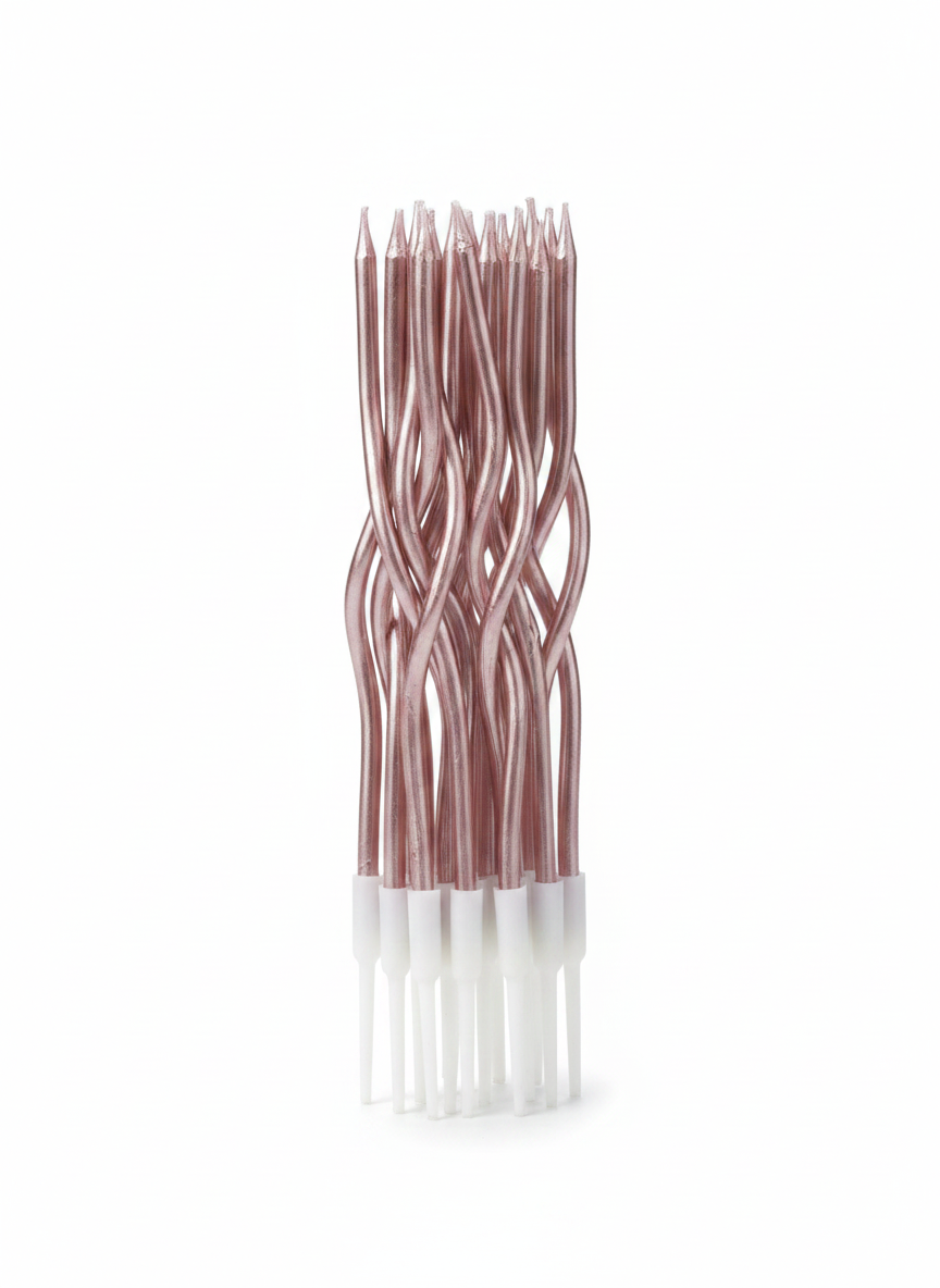 Pink Parly Candles