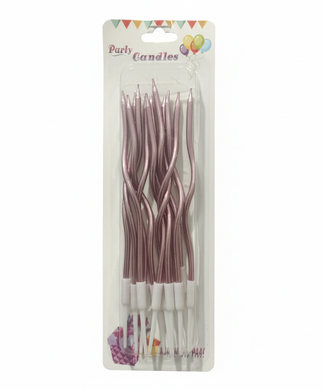 Pink Parly Candles