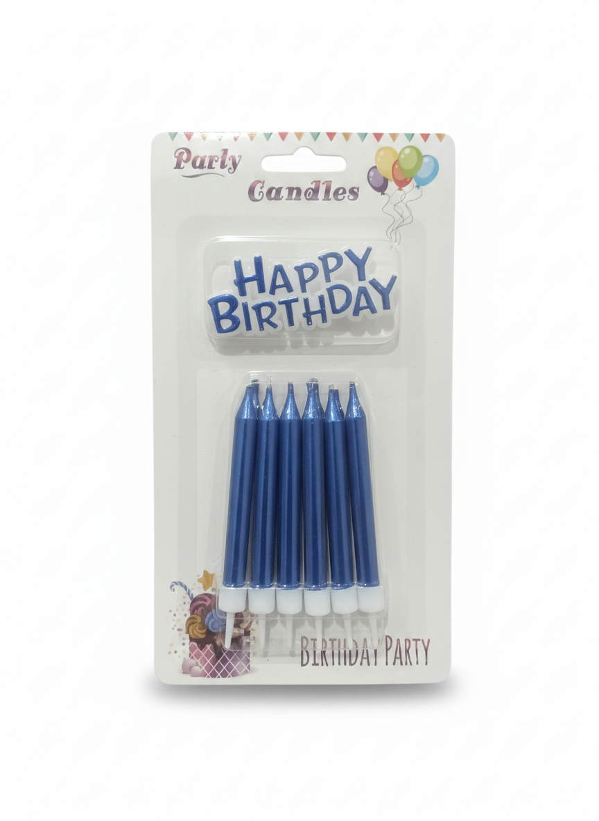 Parly Happy Birthday Party Candles Set