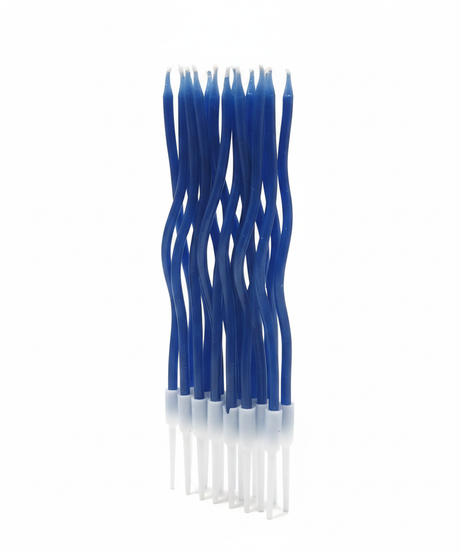 Blue Party Candles
