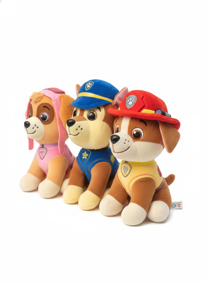 Paw Patrol Character Plush Toys 22CM