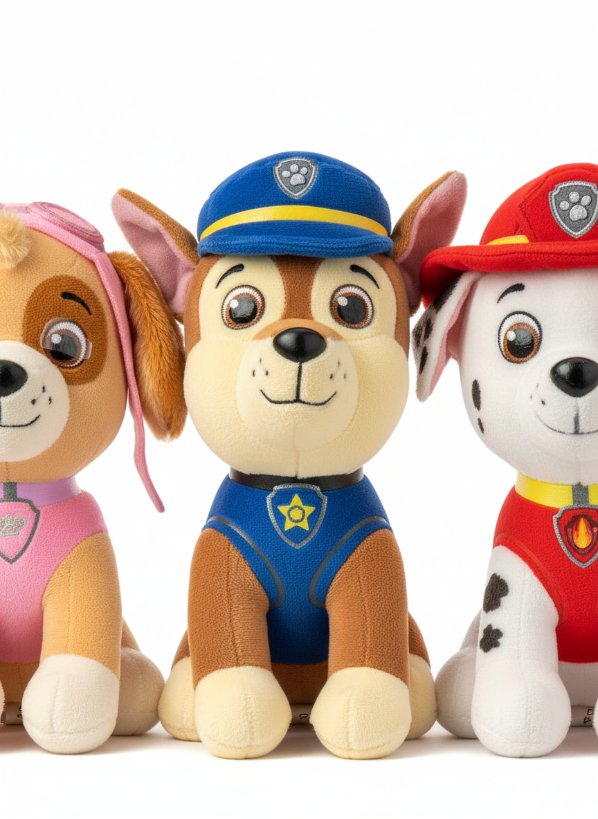 Paw Patrol Character Plush Toys 22CM