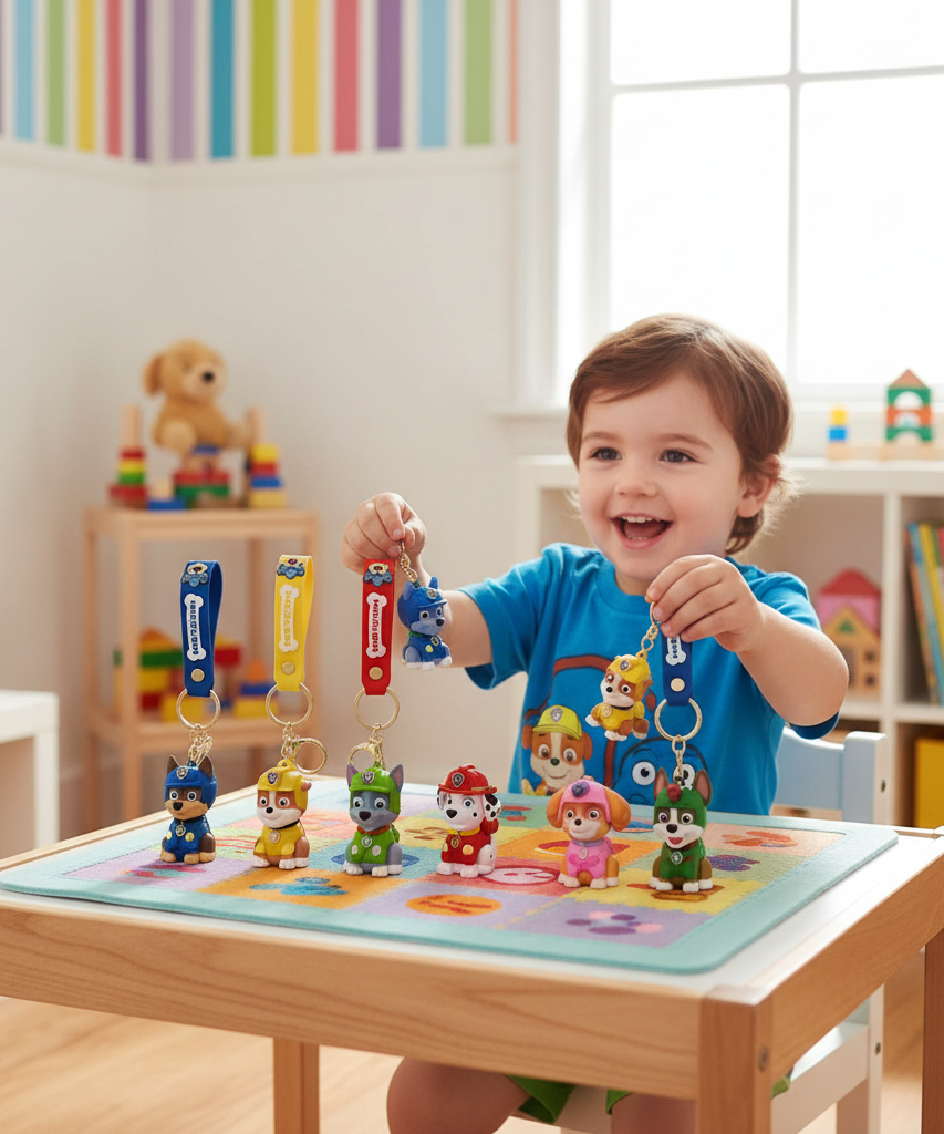 Paw Patrol Pup Adventure Keychain Collection