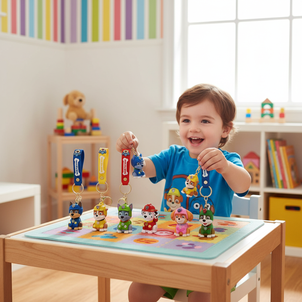 Paw Patrol Pup Adventure Keychain Collection