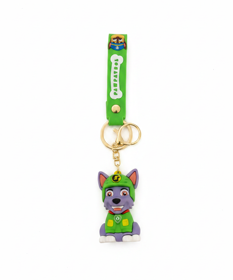 Paw Patrol Rocky Character Keychain