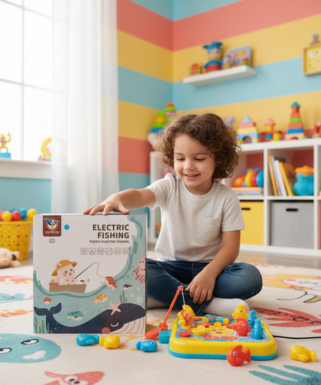Peng Yue Toys Electric Fishing Puzzle