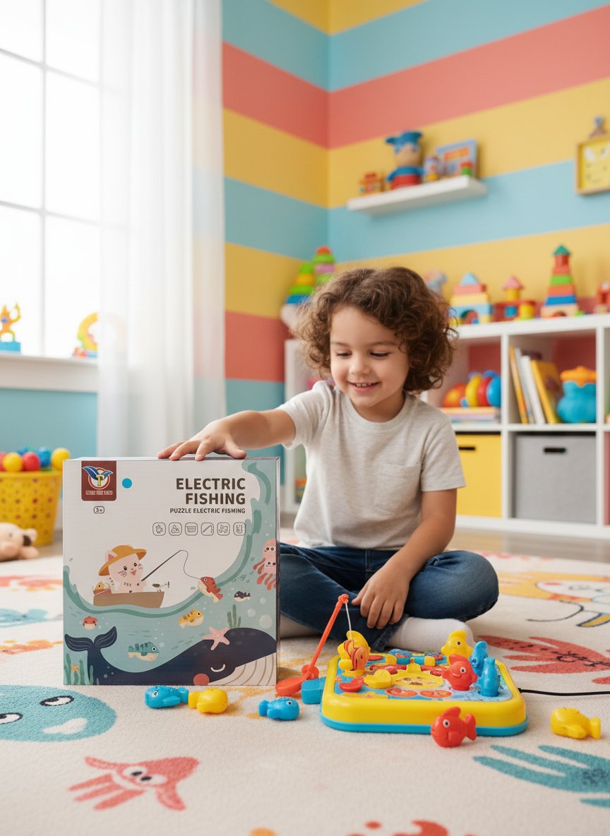 Peng Yue Toys Electric Fishing Puzzle