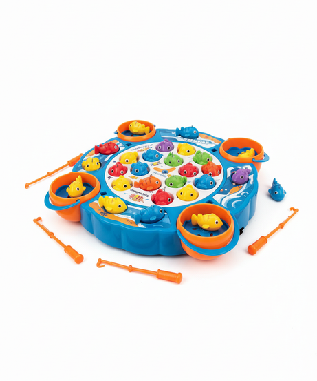 Peng Yue Toys Puzzle Electric Spin Fishing