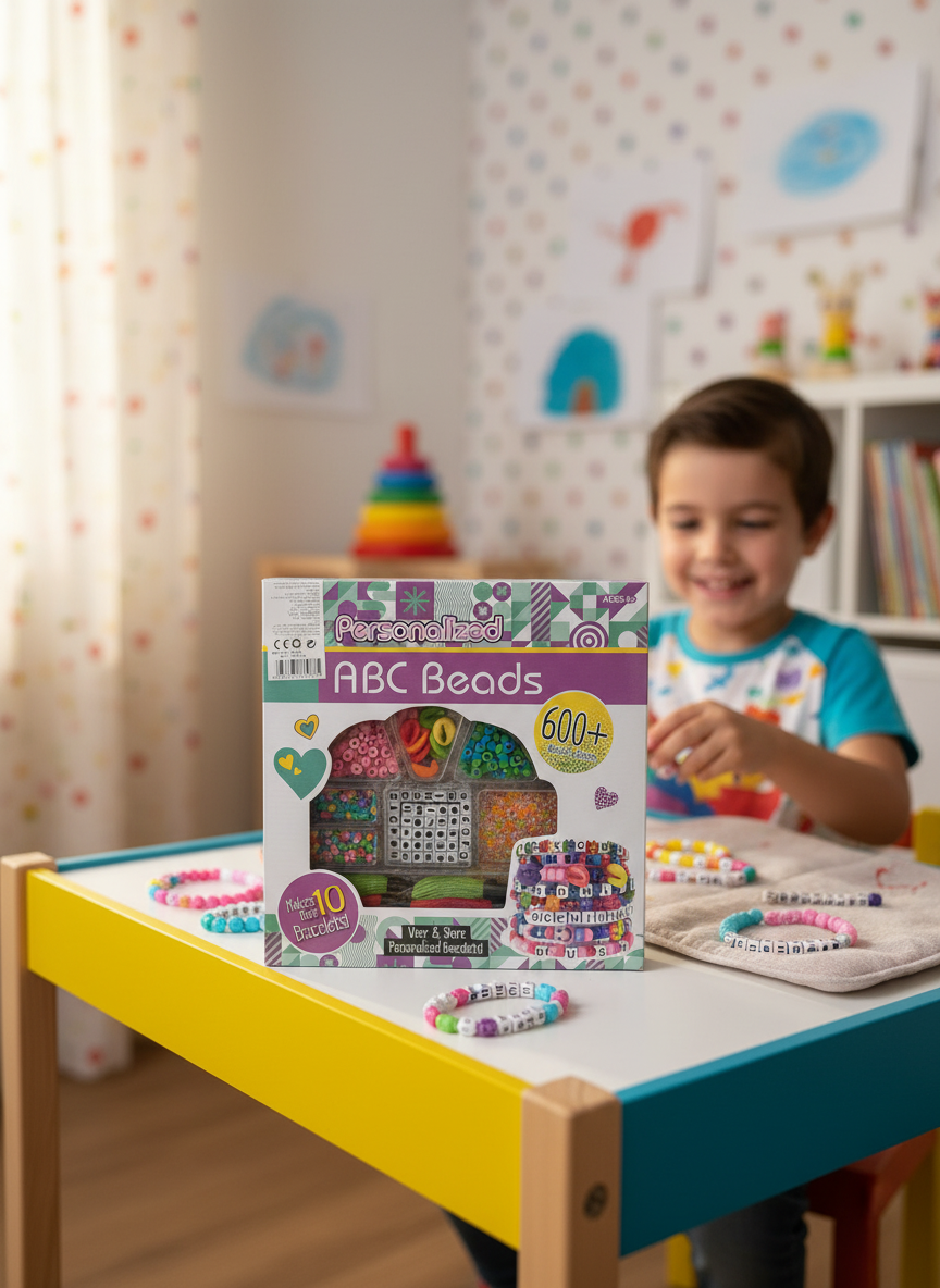 Personalized ABC Beads