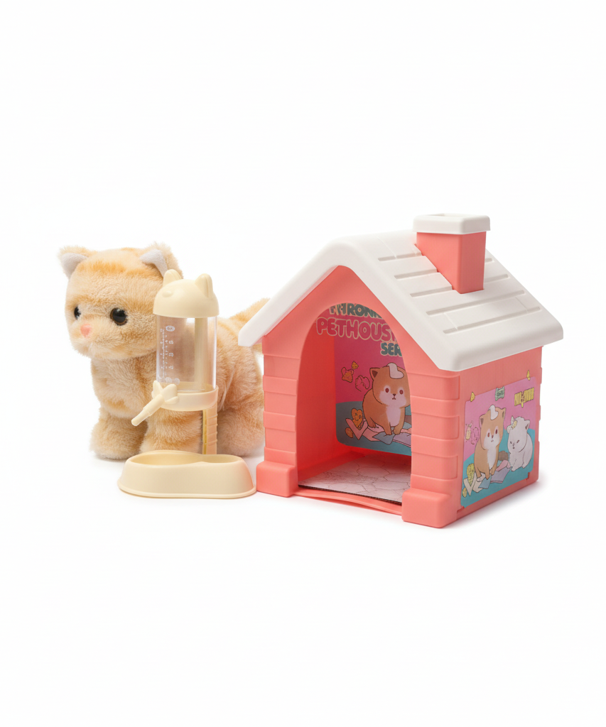 Pets! Lovely Mini Plush Pet Pet+House