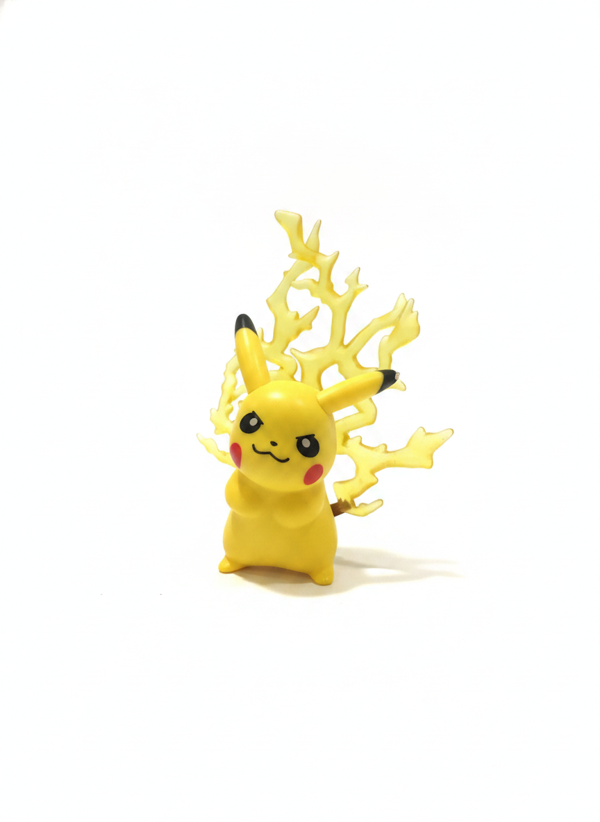 Pikachu Electric Attack Pose Figure
