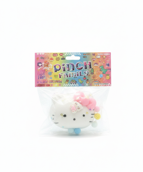 Pinch Family Hello Kitty Style Squishy Toy