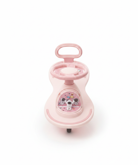 Pink Astronaut Wiggle Ride-On Car