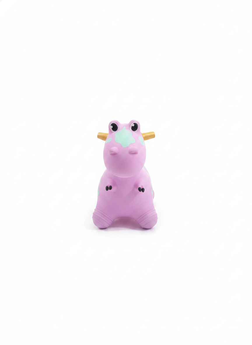 Purpul Dinosaur Hopper Ride-On Toy