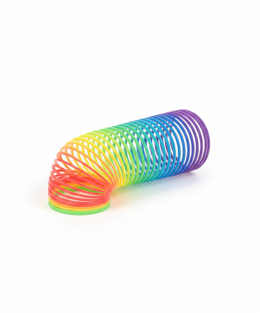 Plastic Rainbow Spring