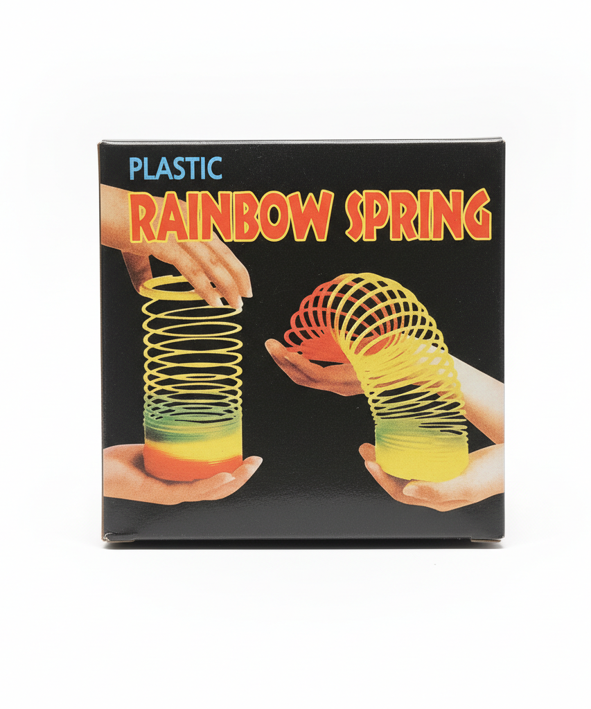 Plastic Rainbow Spring