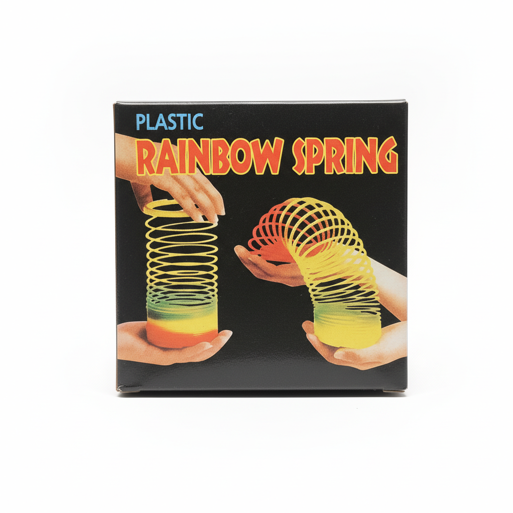 Plastic Rainbow Spring