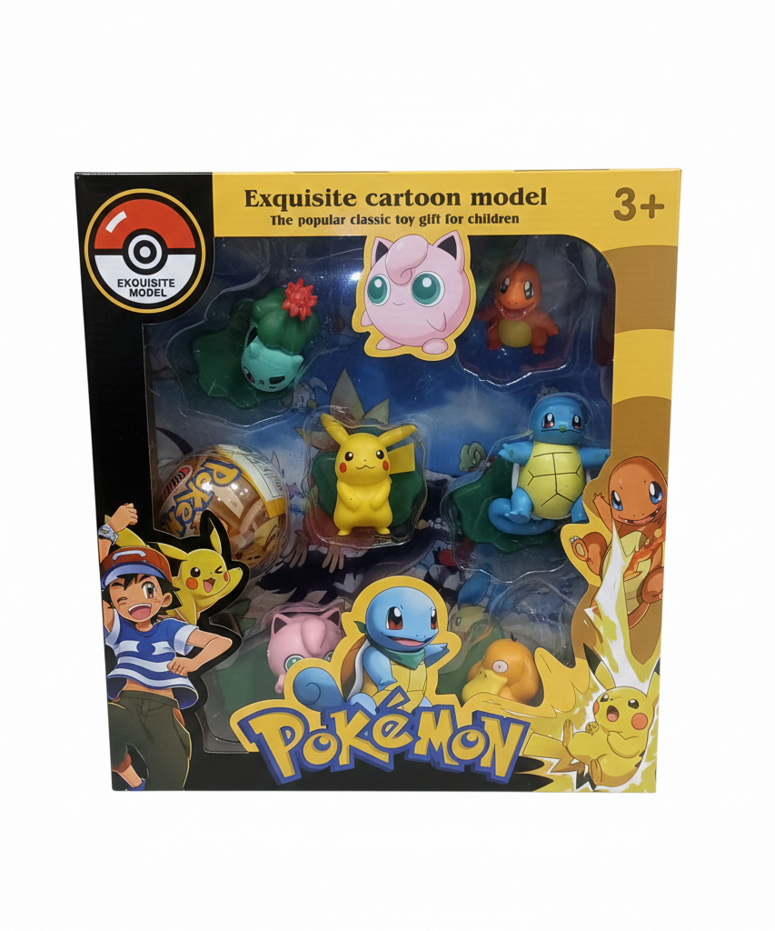 Pokémon Exquisite Cartoon Model Set