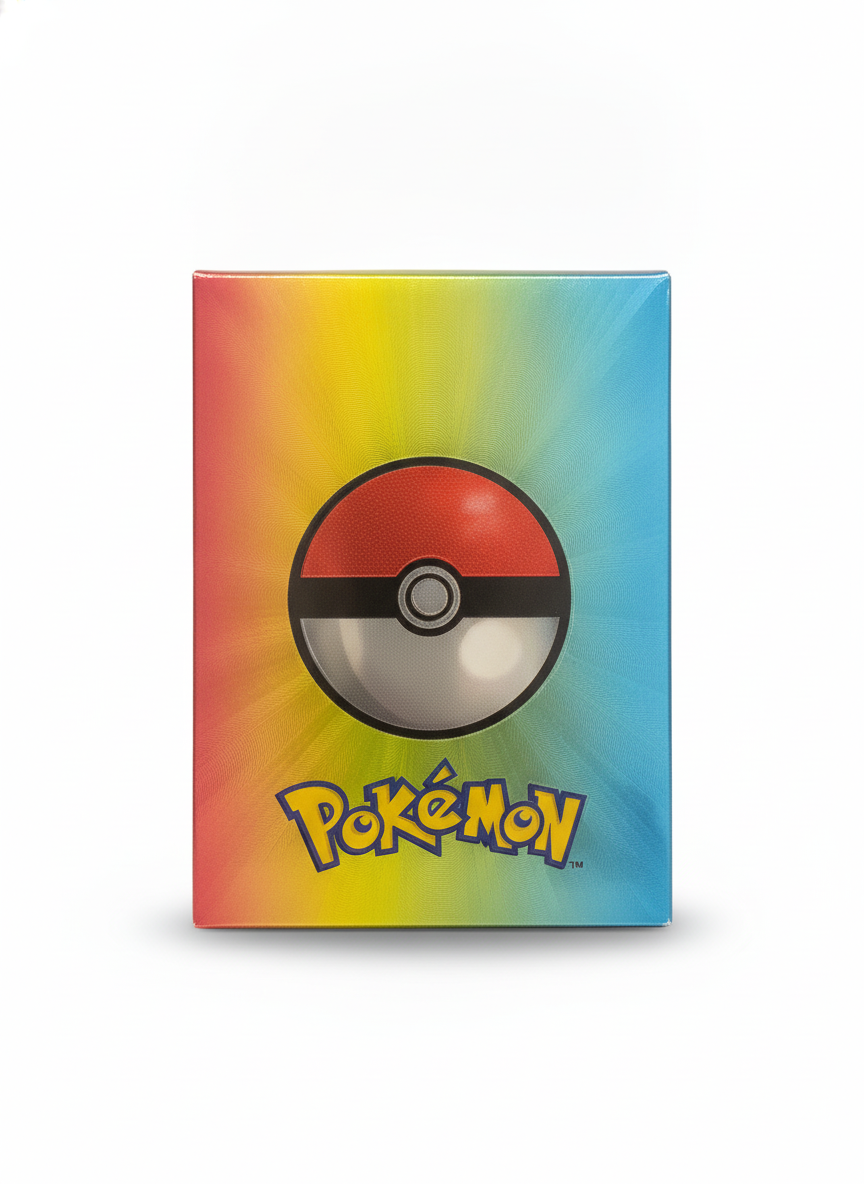 Pokémon Poké Ball Rainbow Card Case
