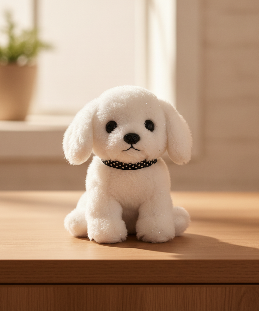 Portable Plush Puppy Pet Carrier