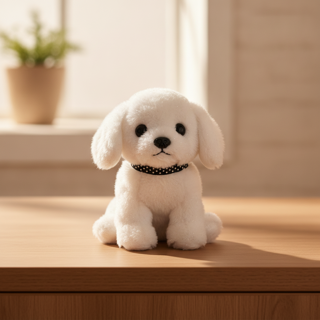 Portable Plush Puppy Pet Carrier