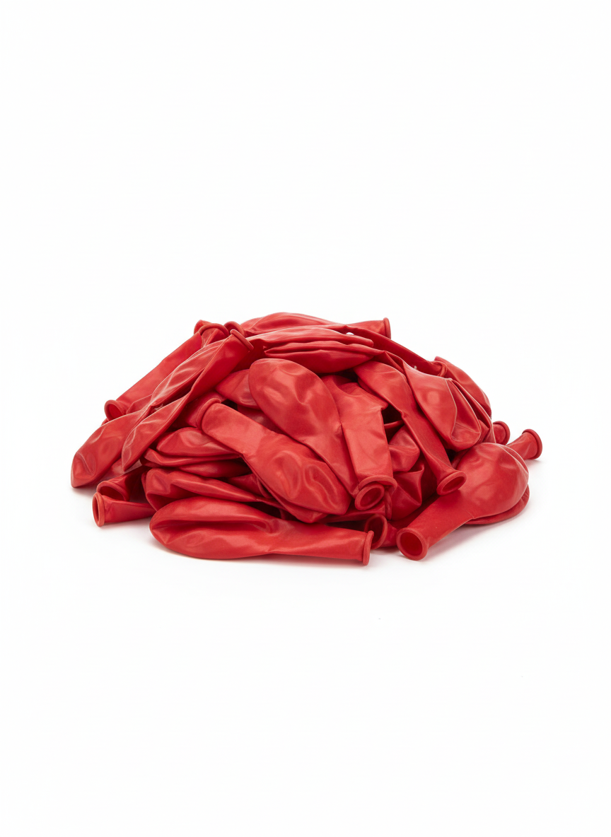 Premor Red Balloons (100 Count)