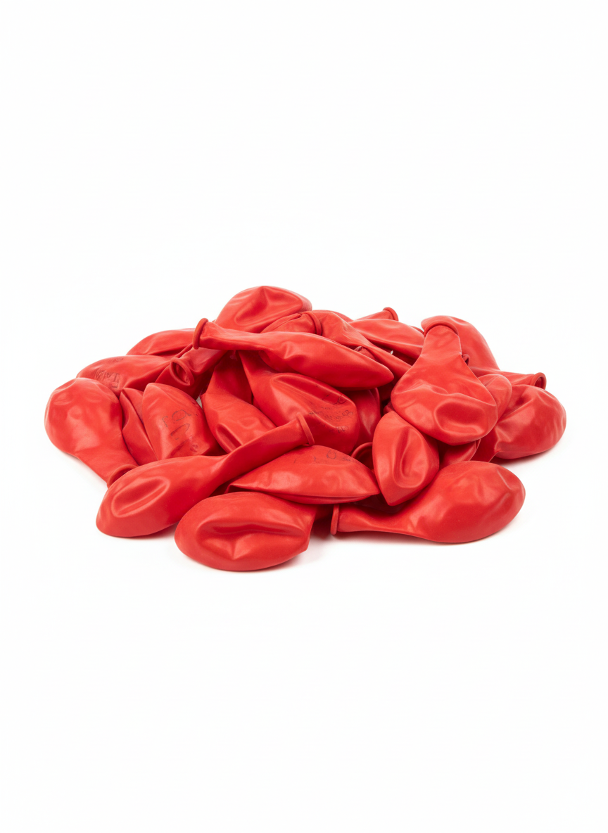 Premor Red Balloons (100 Count)