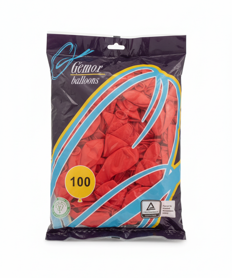 Premor Red Balloons (100 Count)