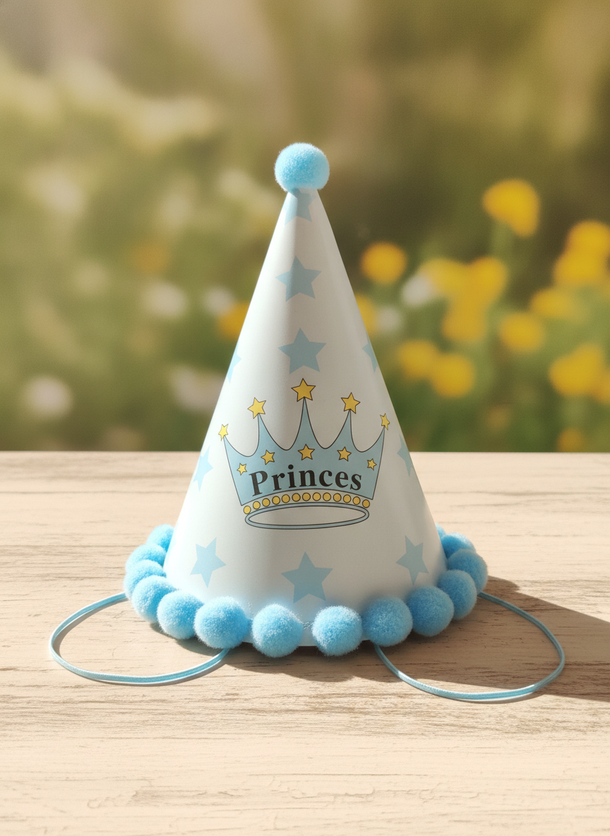 Princes Birthday Party Hat