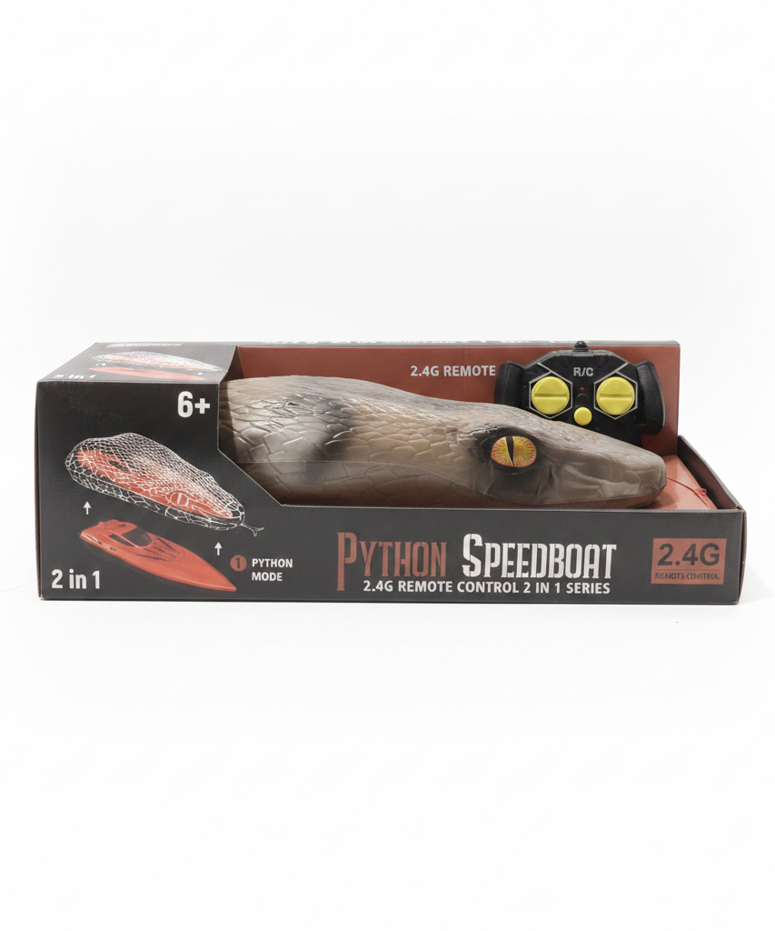 Python Speedboat 2.4G Remote Control 2 in 1 Series