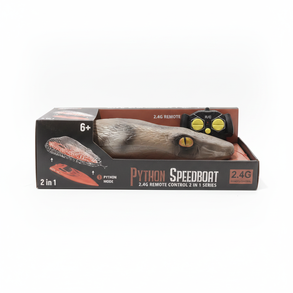 Python Speedboat 2.4G Remote Control 2 in 1 Series