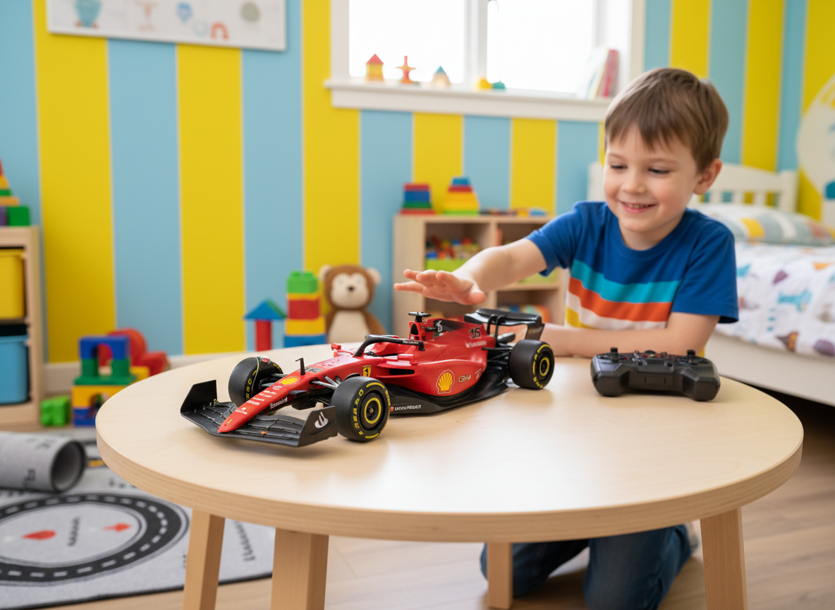 RASTAR Ferrari F1-75 R/C Scale 1:18 Race Car