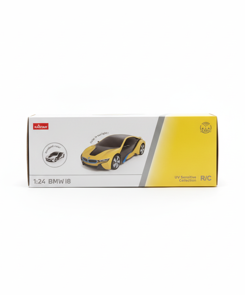 RASTAR 1:24 BMW i8 UV Sensitive Collection R/C