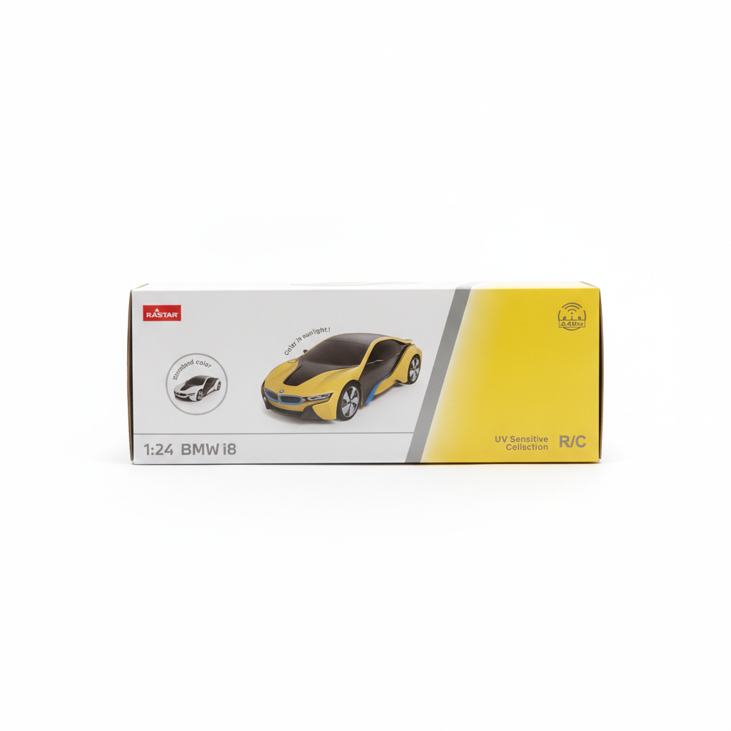 RASTAR 1:24 BMW i8 UV Sensitive Collection R/C