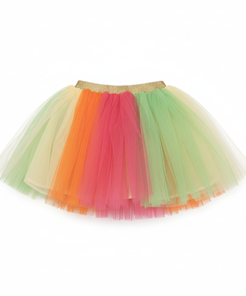 Rainbow Layered Tutu Skirt