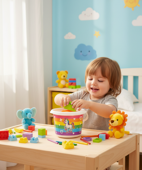 Rainbow Unicorn Stacking & Nesting Cups