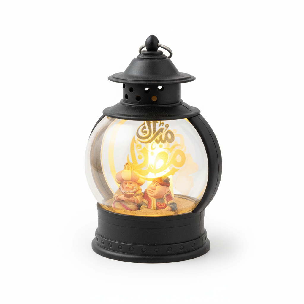 Ramadan Mubarak Decorative LED Lantern