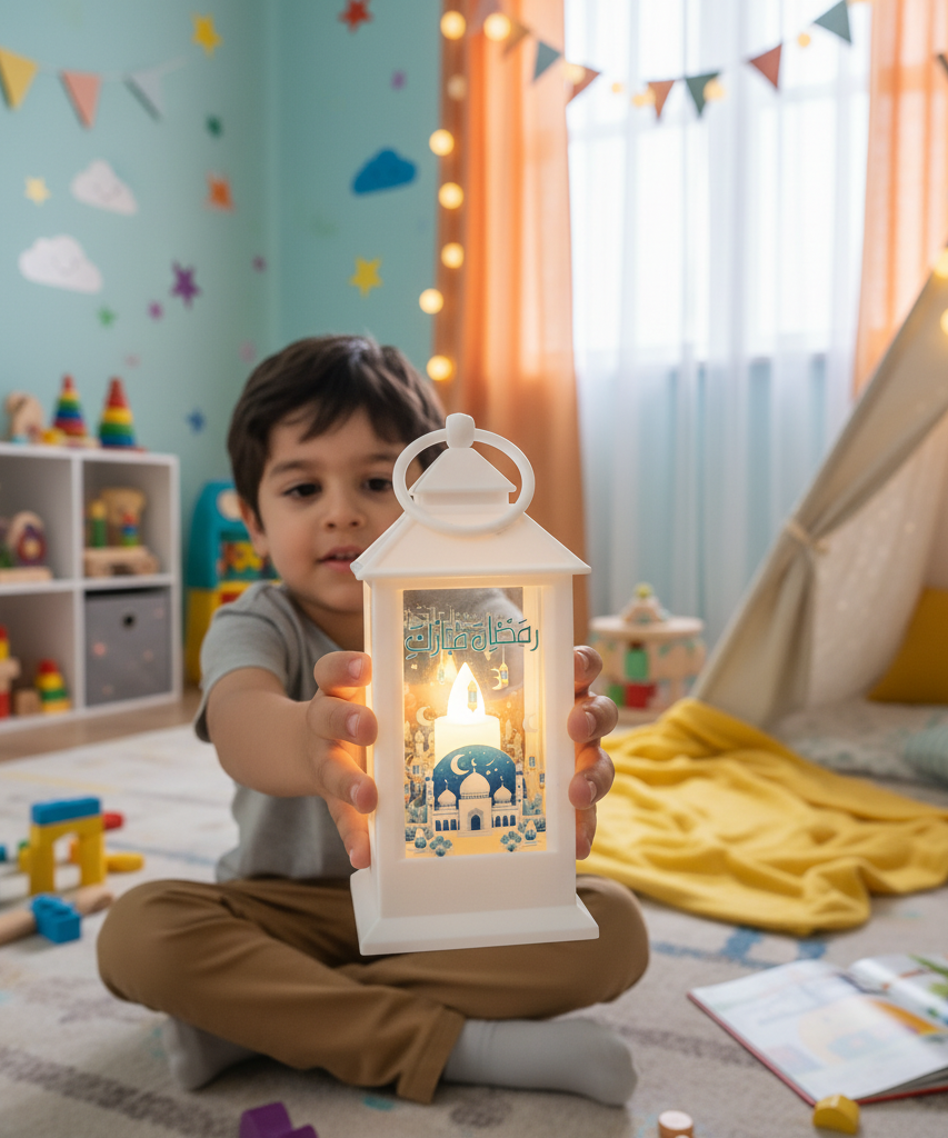 Ramadan Mubarak Decorative Mini Lantern