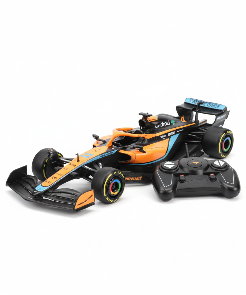Rastar R/C McLaren MCL36 2022 Emilia Romagna Grand Prix Formula 1 Car, Scale 1:18