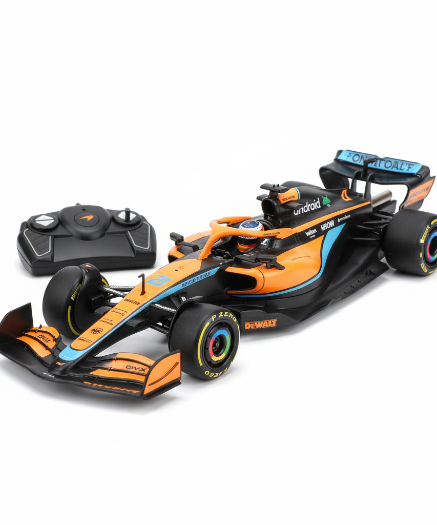 Rastar R/C McLaren MCL36 2022 Emilia Romagna Grand Prix Formula 1 Car, Scale 1:18