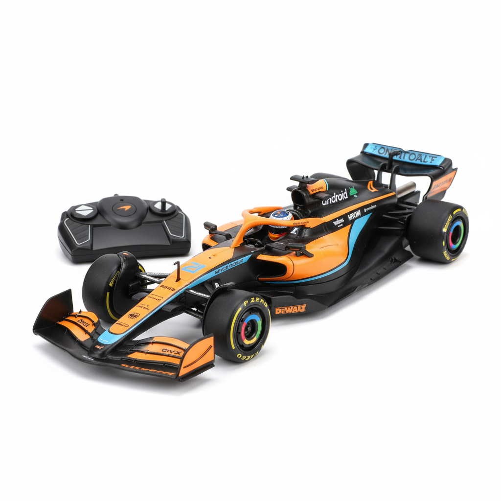 Rastar R/C McLaren MCL36 2022 Emilia Romagna Grand Prix Formula 1 Car, Scale 1:18
