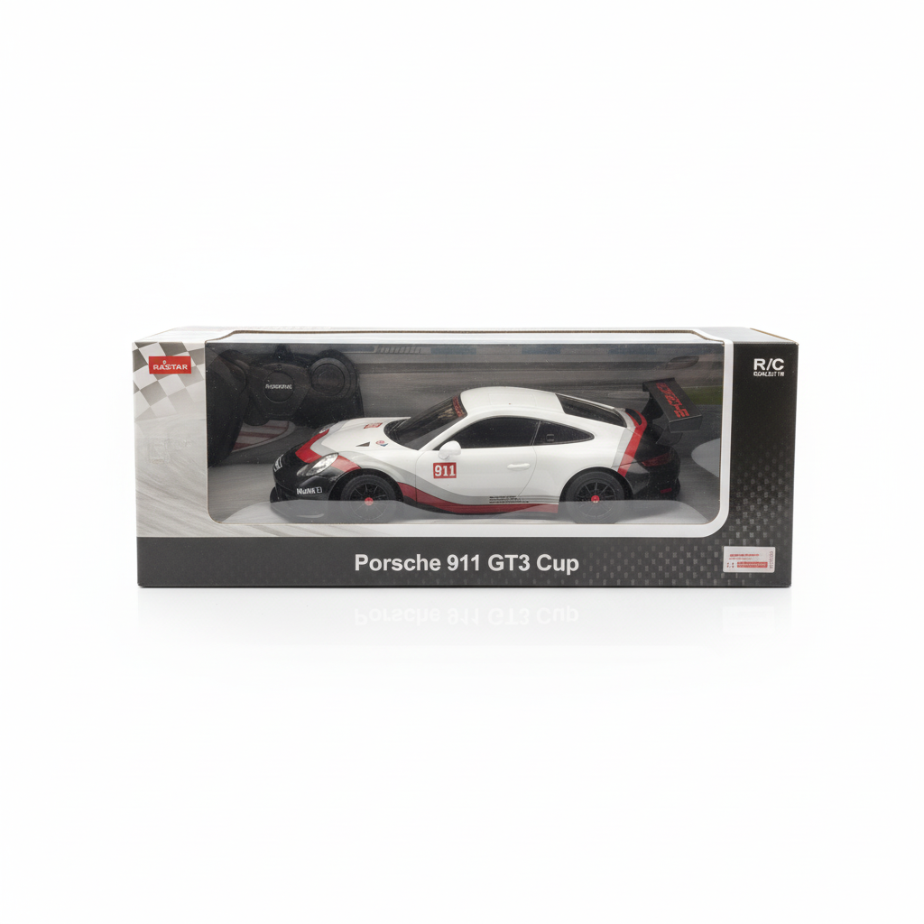 Rastar 1:18 Scale R/C Porsche 911 GT3 Cup