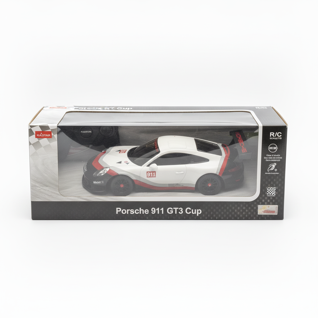 Rastar 1:18 Scale R/C Porsche 911 GT3 Cup