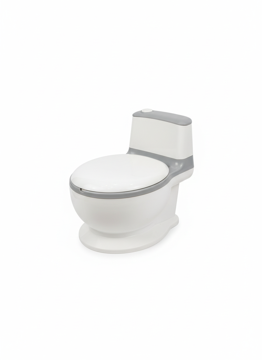 Realistic Toddler Potty Training Toilet with Flush Sound