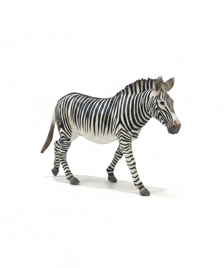 Realistic Grevy’s Zebra Toy Figurine